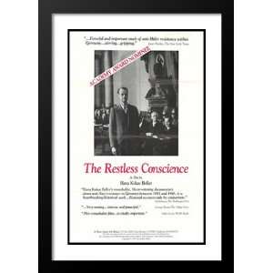  Restless Conscience 20x26 Framed and Double Matted Movie 