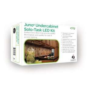  Juno UK3STL 3K WH LED Puck Light Kit, White Finish