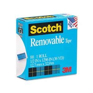  Removable Tape, 1/2 x 1296, 1 Core Electronics