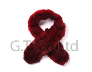 0028 MInk Fur Lovely Charming women scarves neck warmer scarf wrap 