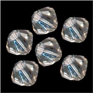  Swarovski Crystal #5301 3mm Bicone Beads Crystal Moonlight 
