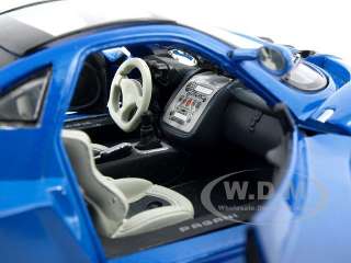 PAGANI ZONDA C12 BLUE 124 DIECAST MODEL CAR  