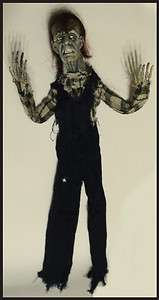HALLOWEEN PROP Cloth Hanging Zombie Man Undead ( 20L, Poseable Arms 