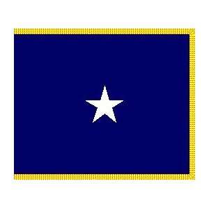  3 ft. x 4 ft. US Navy 1 Star Admiral Flag for Parades 