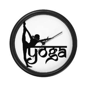  Yoga Standing Bow Pulling Pose Sports Wall Clock by 