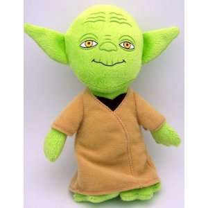   Yoda Doll Action Figure with Jedi Robe Kids Childrens Toy Toys