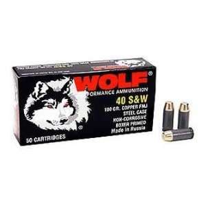  WOLF POLY 40SW 180GR FMJ NC 500/CS