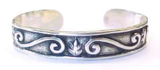CYNTHIA GALE ~ Sterling Silver Cuff Bracelet ~ 7  
