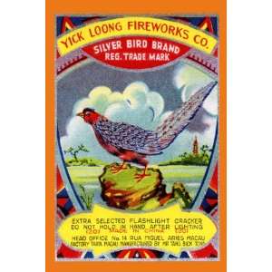  Yick Loong Silver Bird Brand Firecracker 16X24 Canvas 