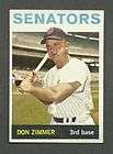 1964 Topps 134 Don Zimmer Senators  