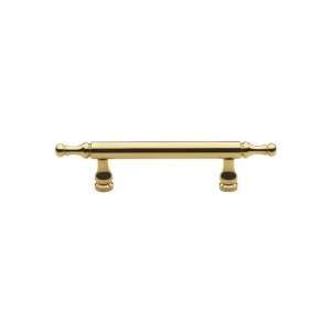  Baldwin 4475.030.BIN Spindle Cabinet Pull, Polished Brass 