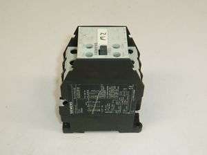 SIEMENS 3TF4311 0A 3TF43110A CONTACTOR  