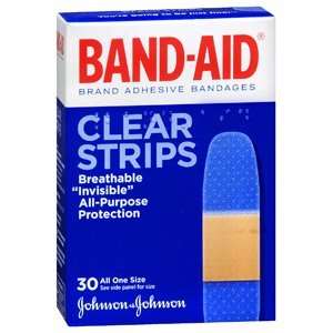  BAND AID CLEAR 4670 Pack of 30 by J&J CONSUMER SECTOR 