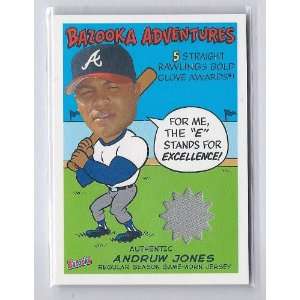   Game Used Jersey #AJ Andruw Jones Atlanta Braves