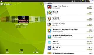 access to android market to  thousands of FREE Android Apps 