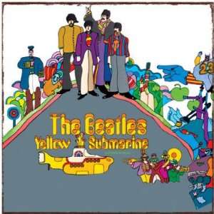  Vandor 64646 The Beatles Yellow Submarine Album Cover 