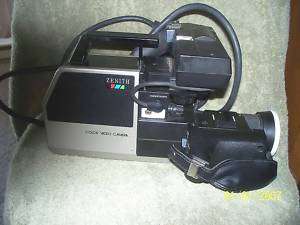 Zenith Color Video Camera Model VC 1600 With Case  