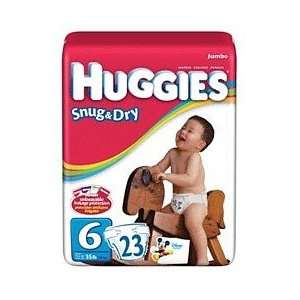  Huggies Snug & Dry Diapers Step 6 4X23 Baby