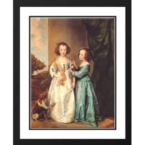  Dyck, Sir Anthony van 28x36 Framed and Double Matted 
