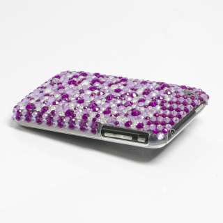 PURPLE Rhinestone Case Cover Cute for iPhone 3G 3GS  