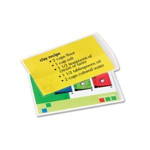 Fellowes 52008   Laminating Pouches, 5 mil, 3 1/2 x 5 1/2, Index Card 