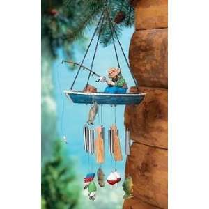  Fisherman Wind Chimes   Party Decorations & Yard Decor 