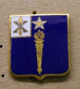 1026) US 46th Infantry Regiment DI Insignia Medal Army Badge Crest Pin 