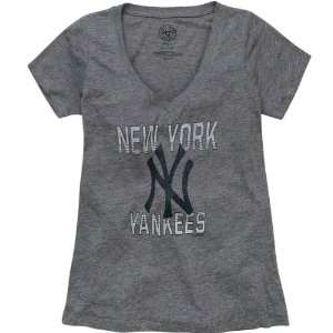  New York Yankees Womens Heathered Grey 47 Brand Confetti 