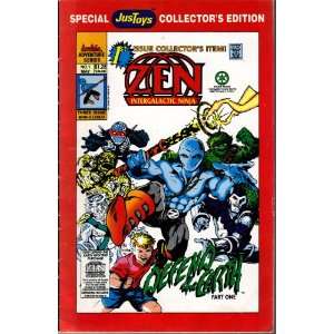 Zen Intergalactic Ninja #1 (Archie Adventure Series) May 1992 JusToys 