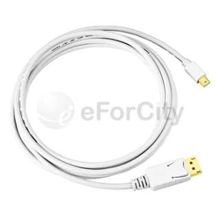 10Ft 3m DP to Mini DisplayPort Male Cable for Macbook  