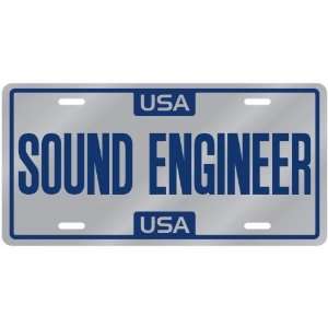  New  Usa Sound Engineer  License Plate Occupations 