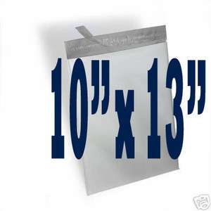100 10X13 White Poly Mailers Envelopes Bags 10 x 13  