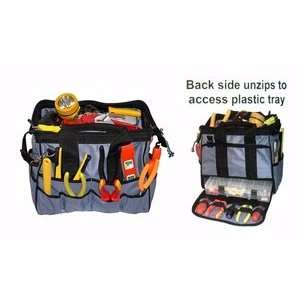 Morris Products 53512 Easy Search Tool Bags with Plastic Tray, 12 