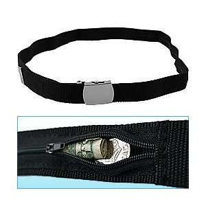 53 inch Belt with Hidden Zippered Storage Pocket   53 inches This 