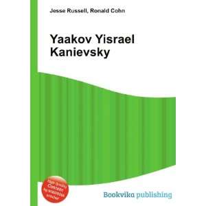  Yaakov Yisrael Kanievsky Ronald Cohn Jesse Russell Books