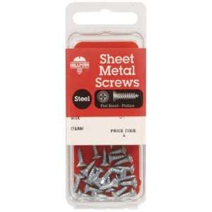   Hillman Zinc Plated Steel Sheet Metal Screws (5553)