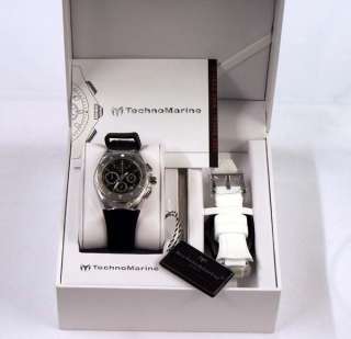 TechnoMarine Watch Cruise Original Chronograph Black Rubber 111002