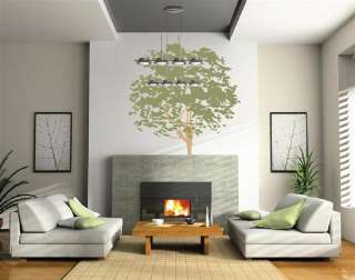   Decal Nursery Mural Kids Removable Branches Leaves Custom 1117  