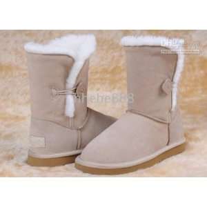 Womens #5803 Baily Button Snow Boots with Certificate Dustbag Box Mix 