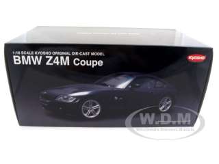 BMW Z4M Z4 M COUPE BLACK 1/18 KYOSHO MODEL CAR  