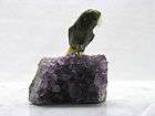 PARROTS HAND CARVED GEMSTONE BIRDS FOUND ONLY IN BRAZIL