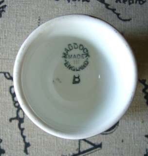 Maddock Egg Cup   made in England   Estate sale item  