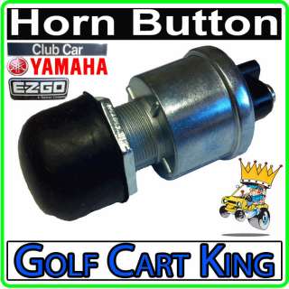 Universal Golf Cart 12 volt/15 amp Horn Switch Button w/ Dust Cover 