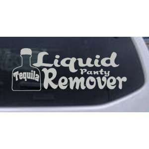  Silver 30in X 11.1in    Tequila Liquid Panty Remover Funny 