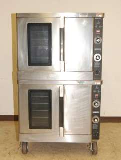 Hobart Double Stack Gas Convection Oven, Model HGC40 60  