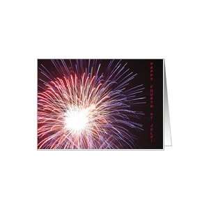 Independence Day, July 4th Celebration Card