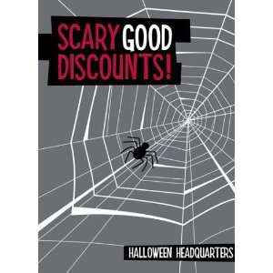  Scary Good Discounts Halloween Sign