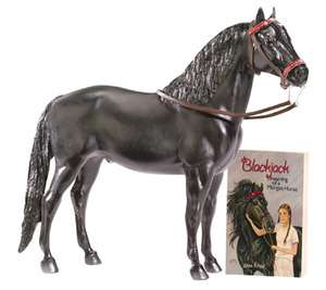Breyer Traditional Blackjack Model & Book Set 1288 NIB  