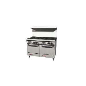 Southbend S48DC 3T LP   48 in Range w/ 2 Burners & 36 in Thermostatic 