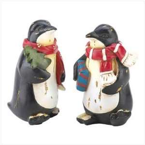  Christmas Penguin Figurines